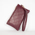 Rhombus Embroidery Accessories Pouch